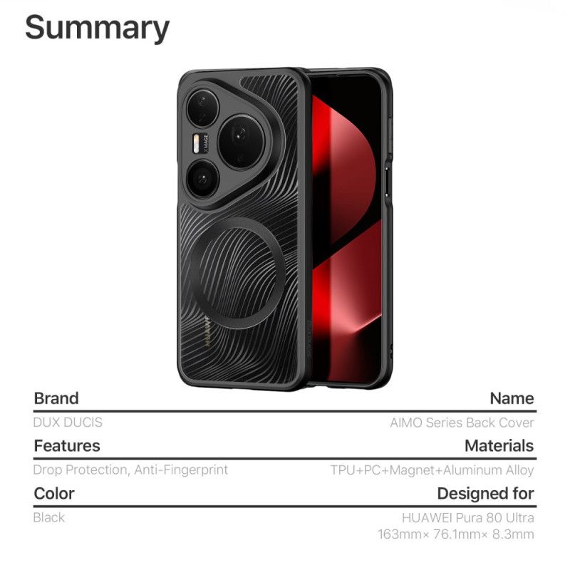Coque Huawei Pura 80 Ultra MagSafe Aimo Series DUX DUCIS
