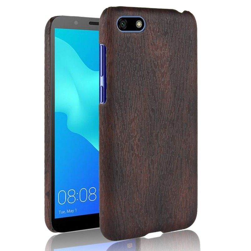 Coque Huawei Y5 2018 Effet Bois Brossé