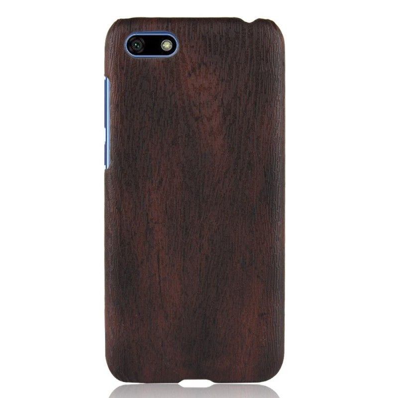 Coque Huawei Y5 2018 Effet Bois Brossé