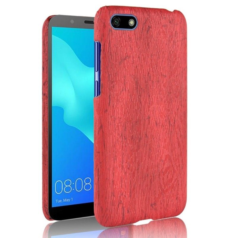 Coque Huawei Y5 2018 Effet Bois Brossé