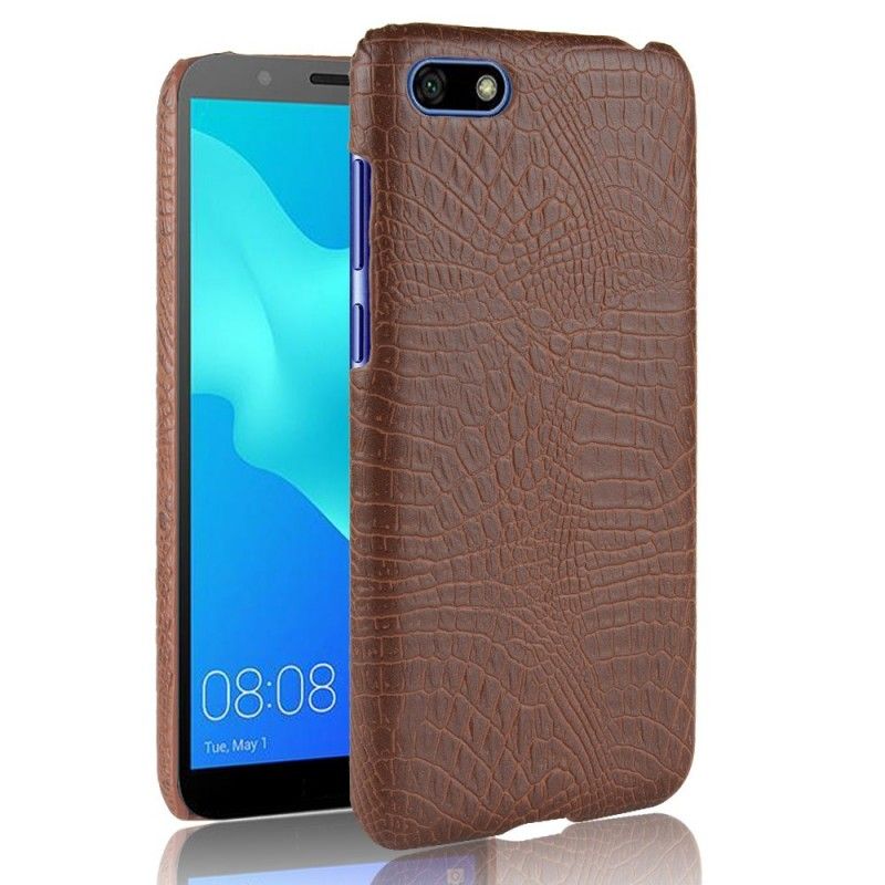 Coque Huawei Y5 2018 Effet Peau De Crocodile