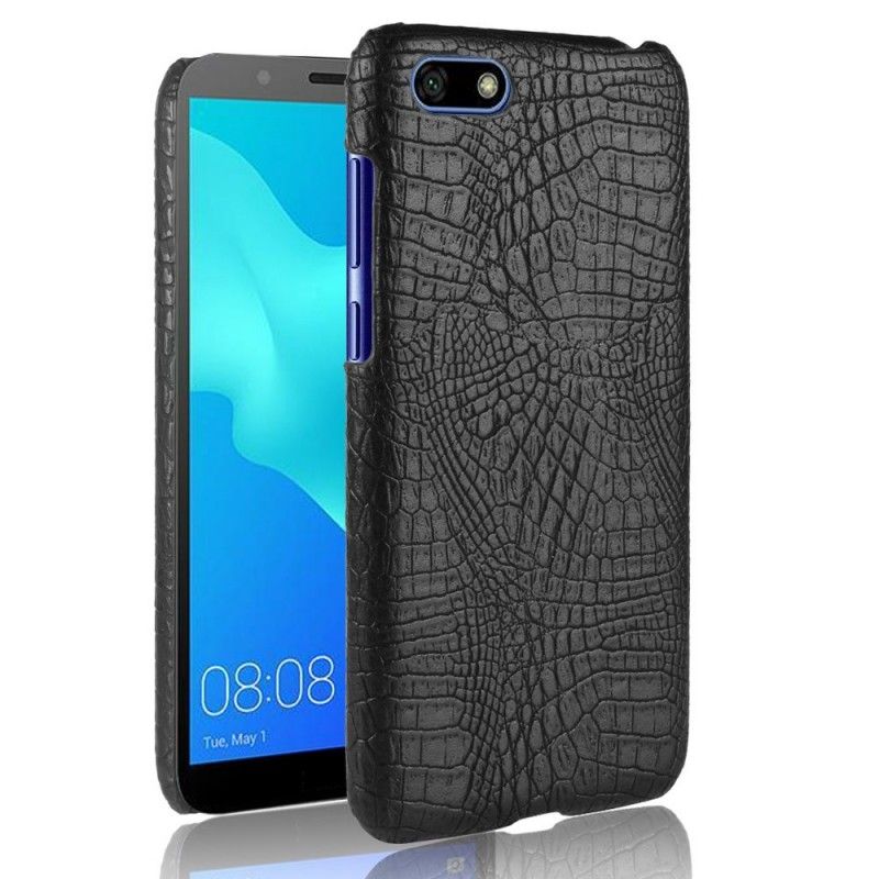 Coque Huawei Y5 2018 Effet Peau De Crocodile