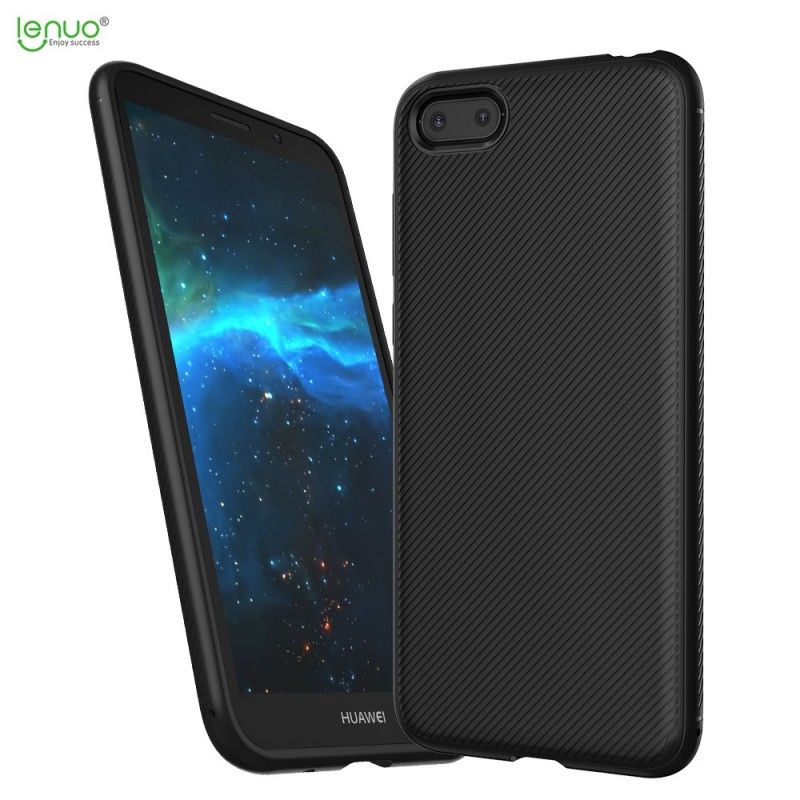 Coque Huawei Y5 2018 Fibre Carbone Twill