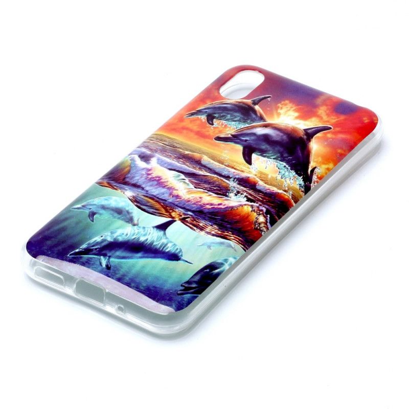 Coque Huawei Y5 2019 / Honor 8s Dauphins En Liberté