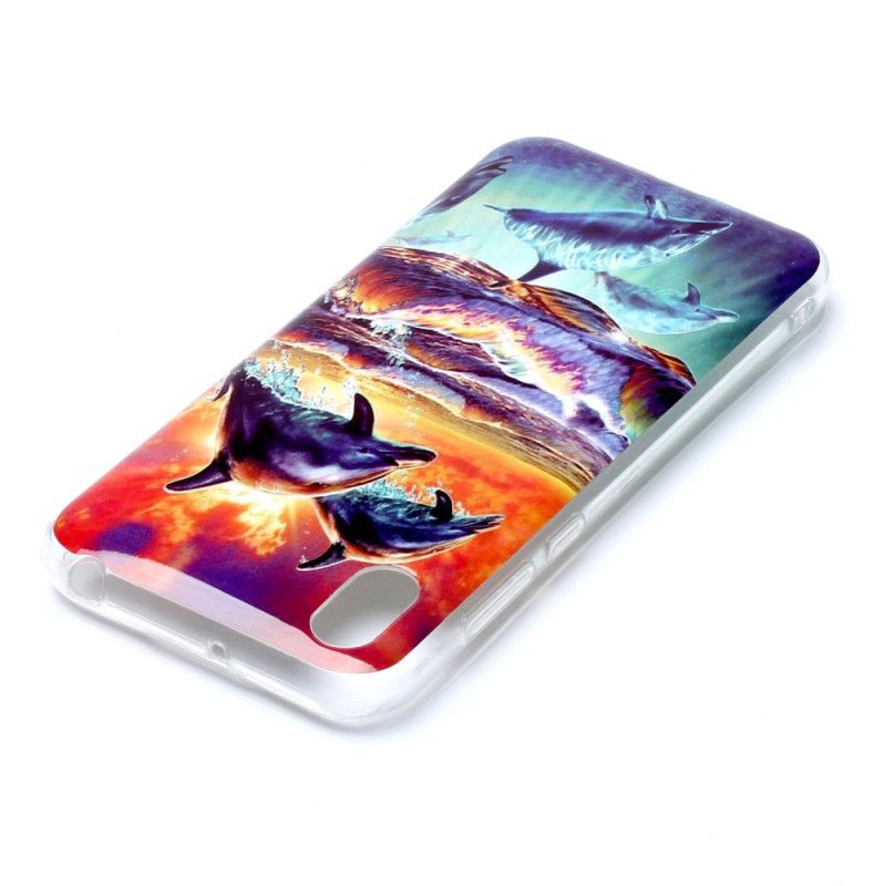 Coque Huawei Y5 2019 / Honor 8s Dauphins En Liberté