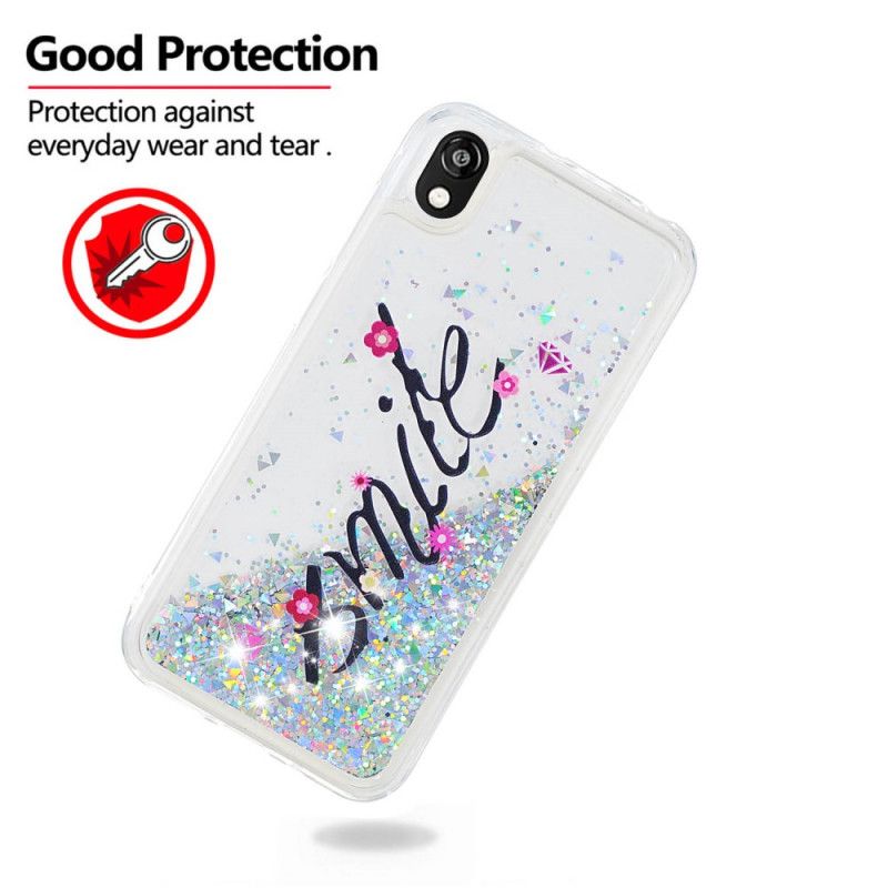 Coque Huawei Y5 2019 / Honor 8s Smile Paillettes