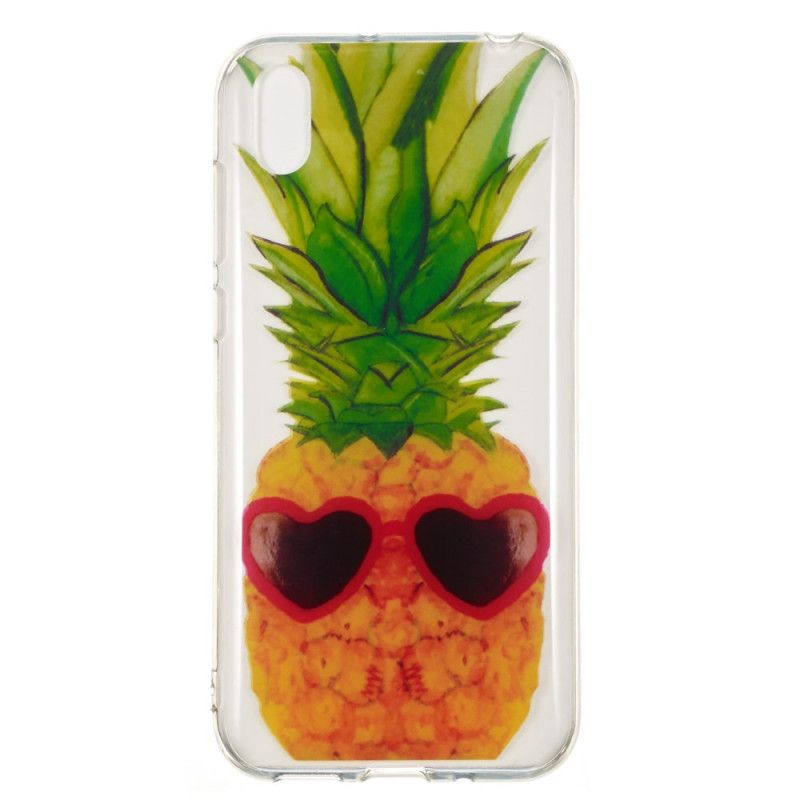 Coque Huawei Y5 2019 / Honor 8s Transparente Incognito Ananas