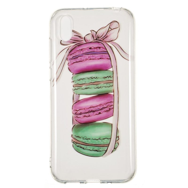 Coque Huawei Y5 2019 / Honor 8s Transparente Macarons Gourmands