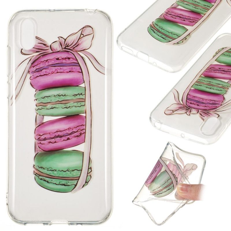 Coque Huawei Y5 2019 / Honor 8s Transparente Macarons Gourmands