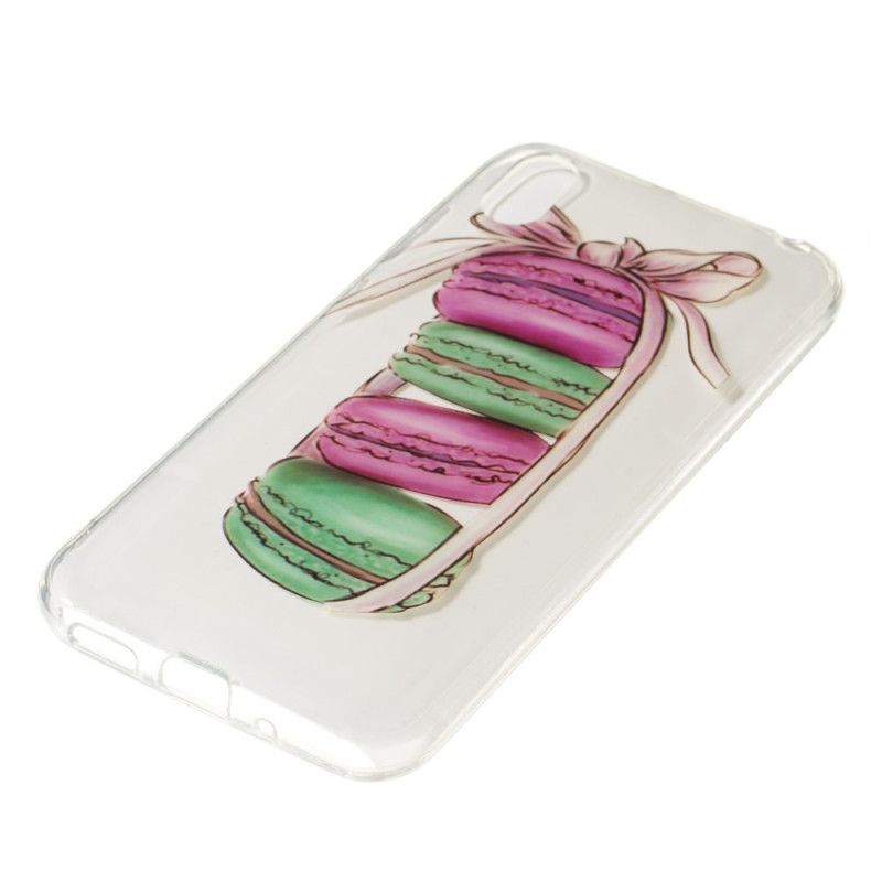 Coque Huawei Y5 2019 / Honor 8s Transparente Macarons Gourmands