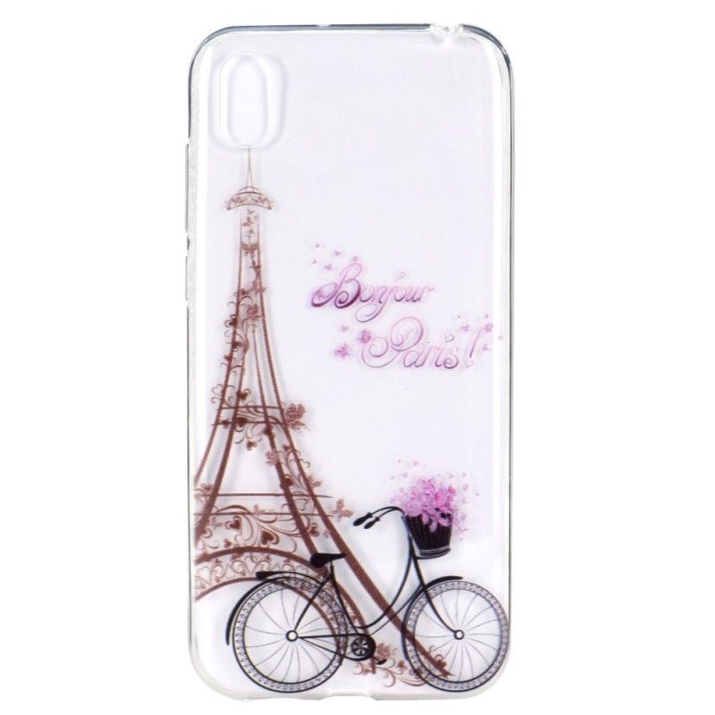 Coque Huawei Y5 2019 Transparente Bonjour Paris