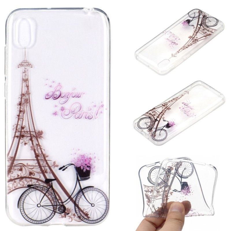 Coque Huawei Y5 2019 Transparente Bonjour Paris