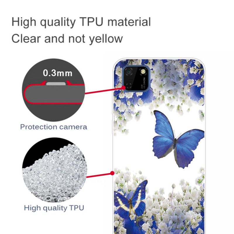 Coque Huawei Y5p Butterflies