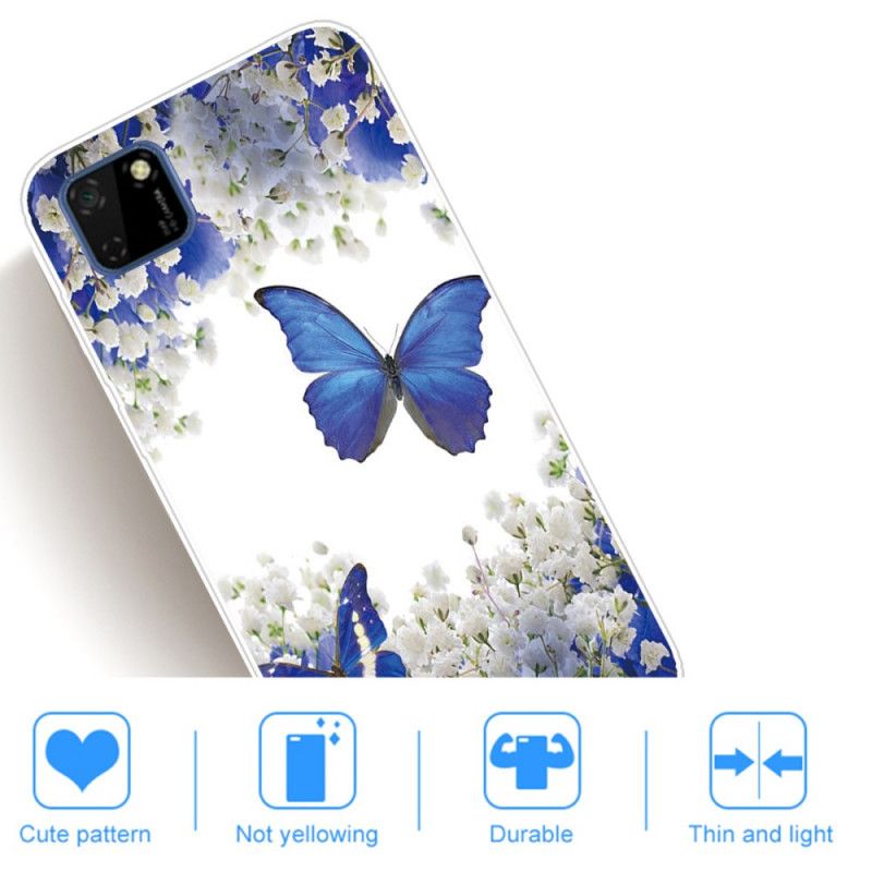 Coque Huawei Y5p Butterflies