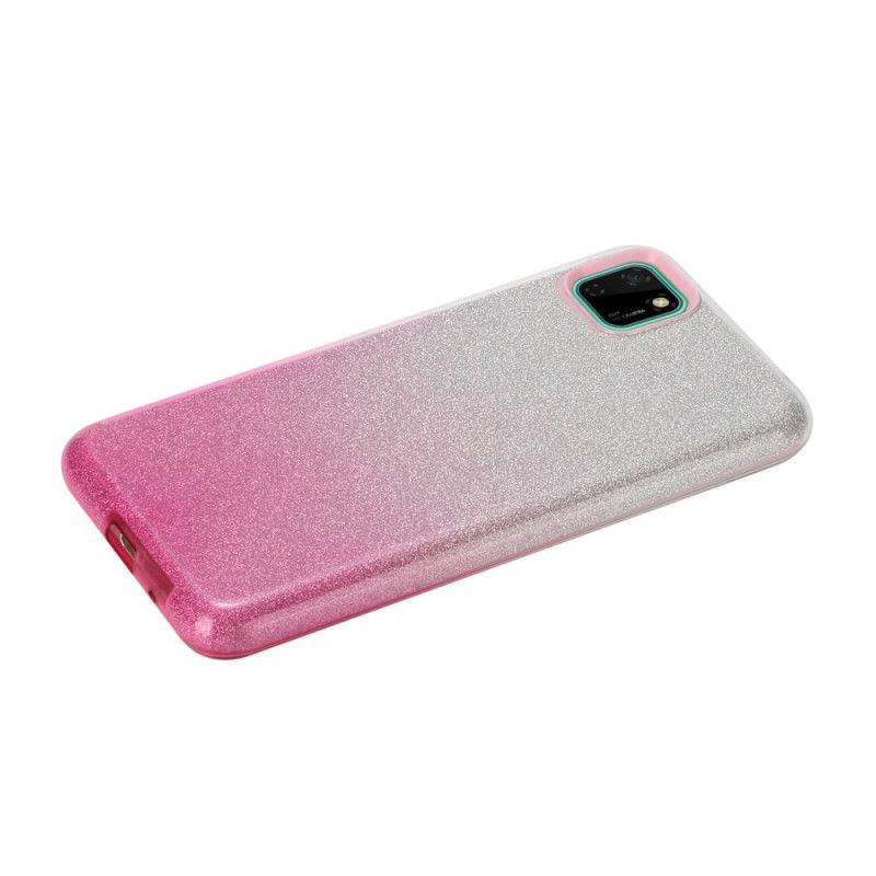 Coque Huawei Y5p Dégradé Paillettes