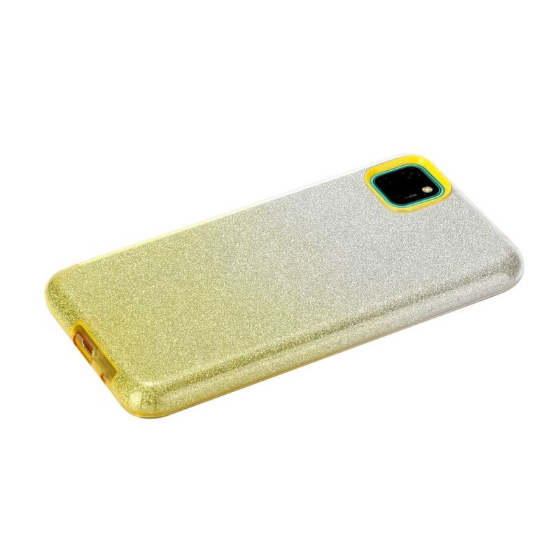 Coque Huawei Y5p Dégradé Paillettes