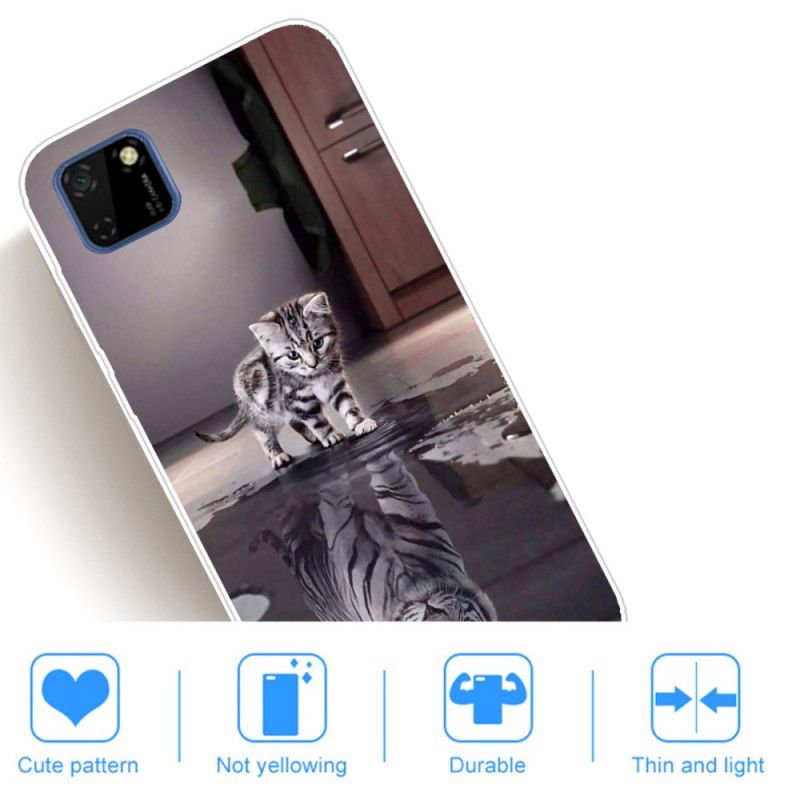 Coque Huawei Y5p Ernest Le Tigre