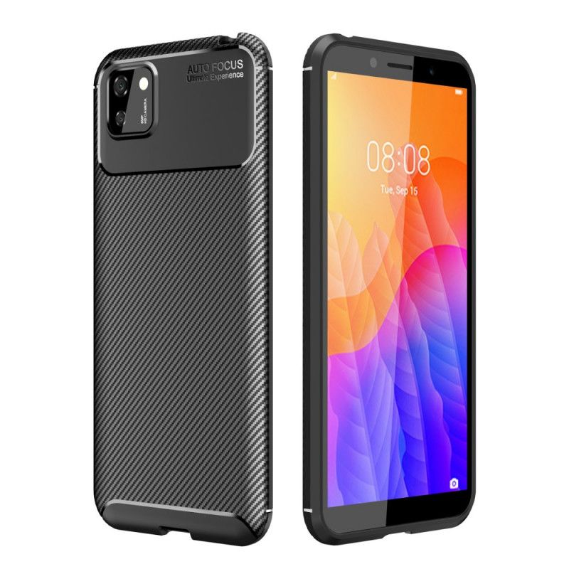 Coque Huawei Y5p Flexible Fibre Carbone