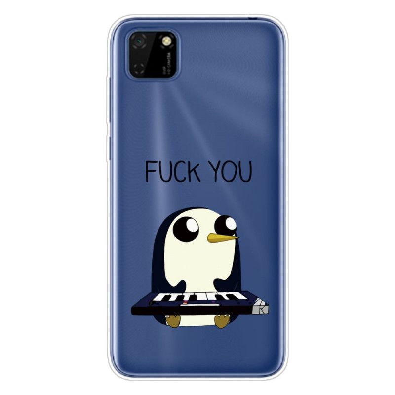 Coque Huawei Y5p Pingouin Fuck You