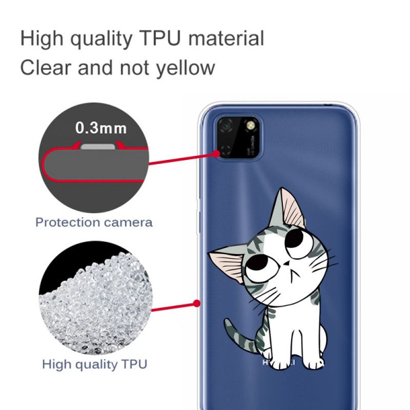 Coque Huawei Y5p Regarde Les Chats