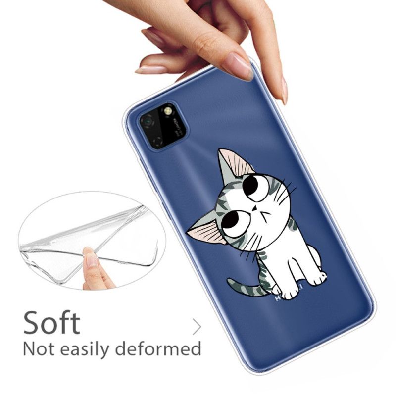 Coque Huawei Y5p Regarde Les Chats