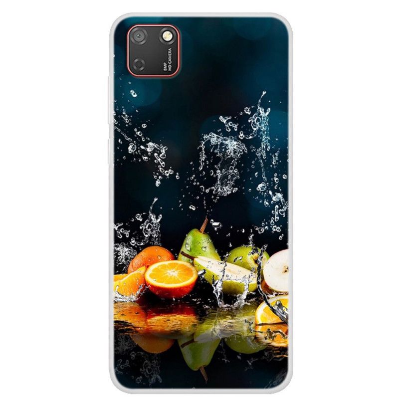 Coque Huawei Y5p Splash D'agrumes