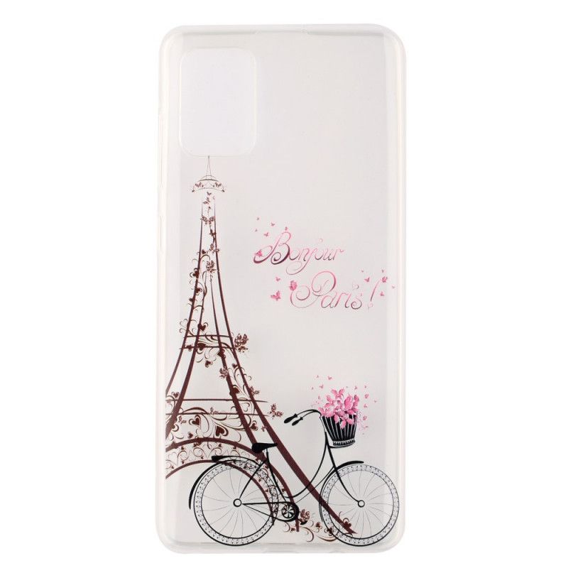 Coque Huawei Y5p Transparente Bonjour Paris