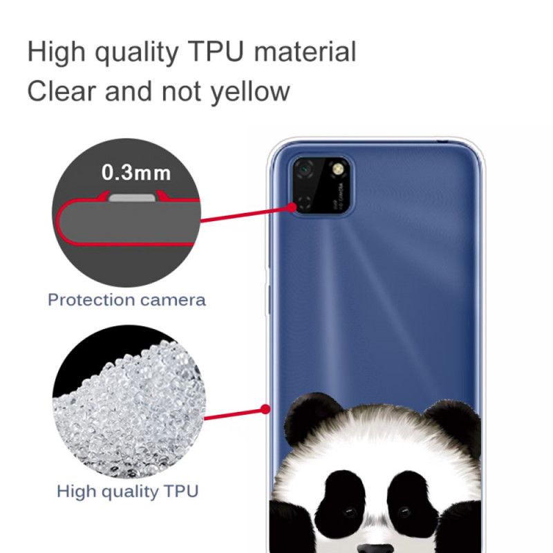 Coque Huawei Y5p Transparente Panda