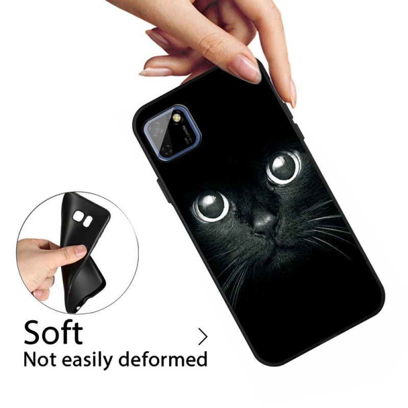 Coque Huawei Y5p Yeux De Chat