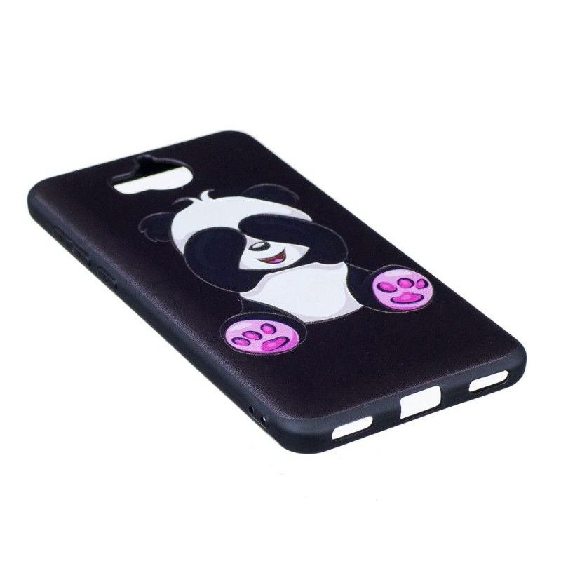 Coque Huawei Y6 2017 En Relief Panda Fun