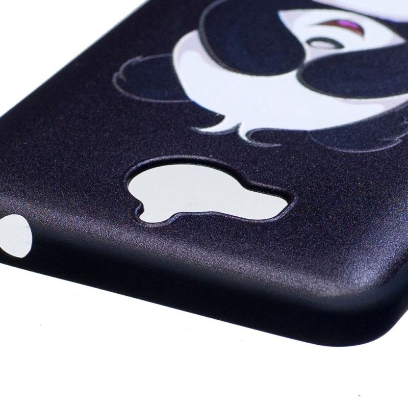 Coque Huawei Y6 2017 En Relief Panda Fun