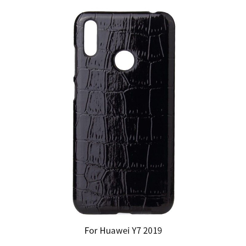 Coque Huawei Y6 2019 Effet Peau De Crocodile