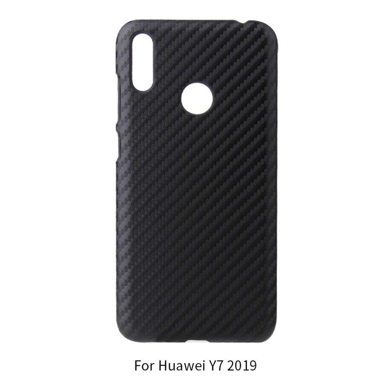 Coque Huawei Y6 2019 Fibre Carbone
