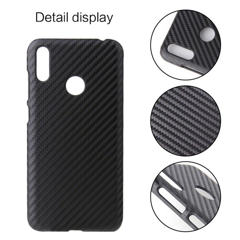 Coque Huawei Y6 2019 Fibre Carbone