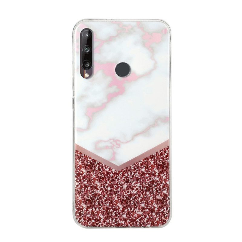 Coque Huawei Y6p Déclinaison Marbre Géométrie