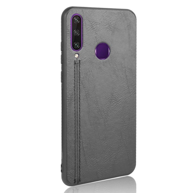 Coque Huawei Y6p Effet Cuir Couture