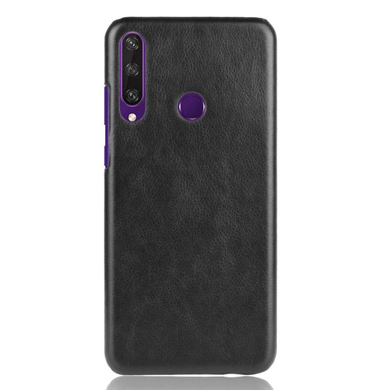 Coque Huawei Y6p Effet Cuir Litchi Performance