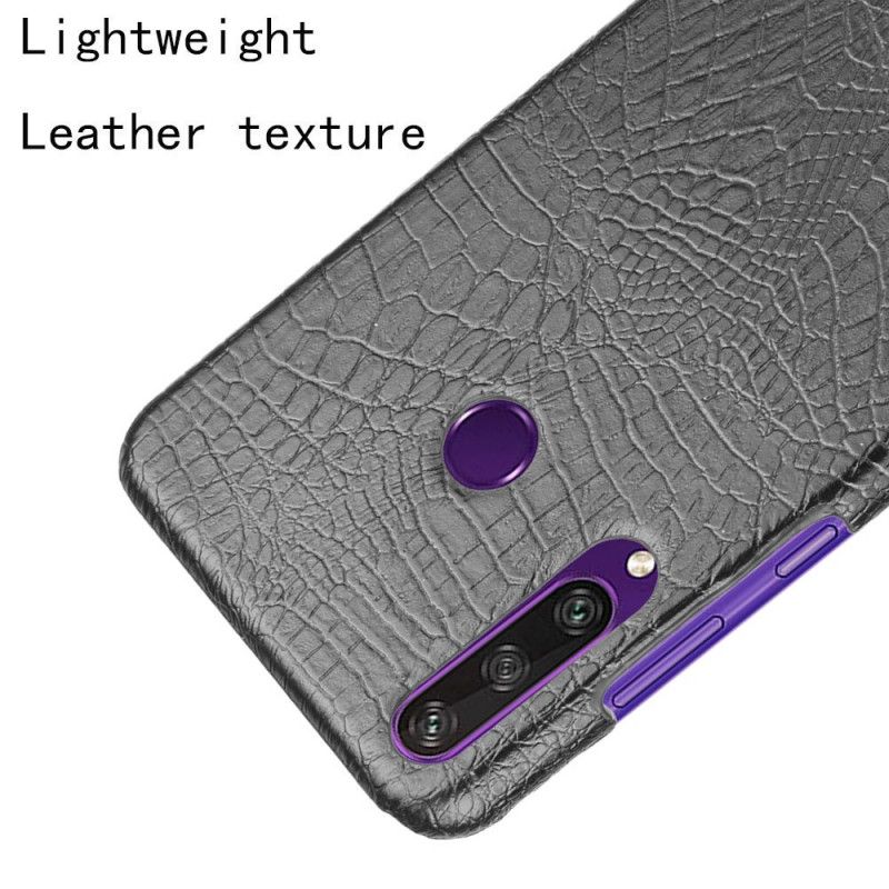 Coque Huawei Y6p Effet Peau De Crocodile