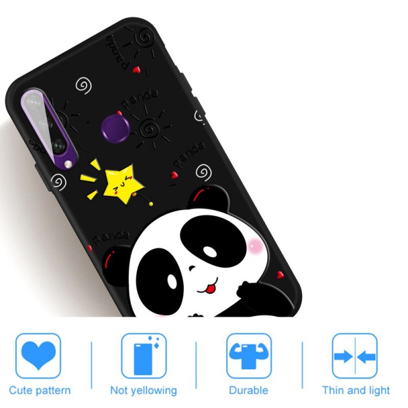 Coque Huawei Y6p Étoile Panda