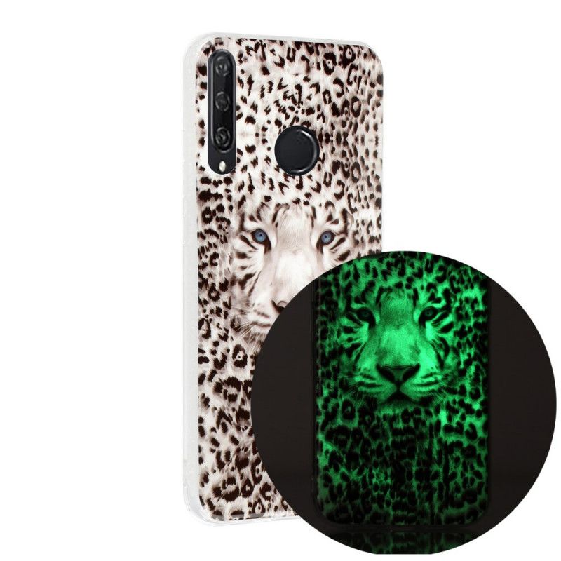 Coque Huawei Y6p Leopard Fluorescente