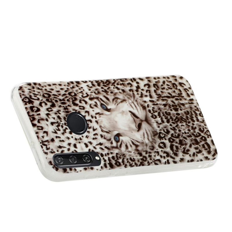 Coque Huawei Y6p Leopard Fluorescente