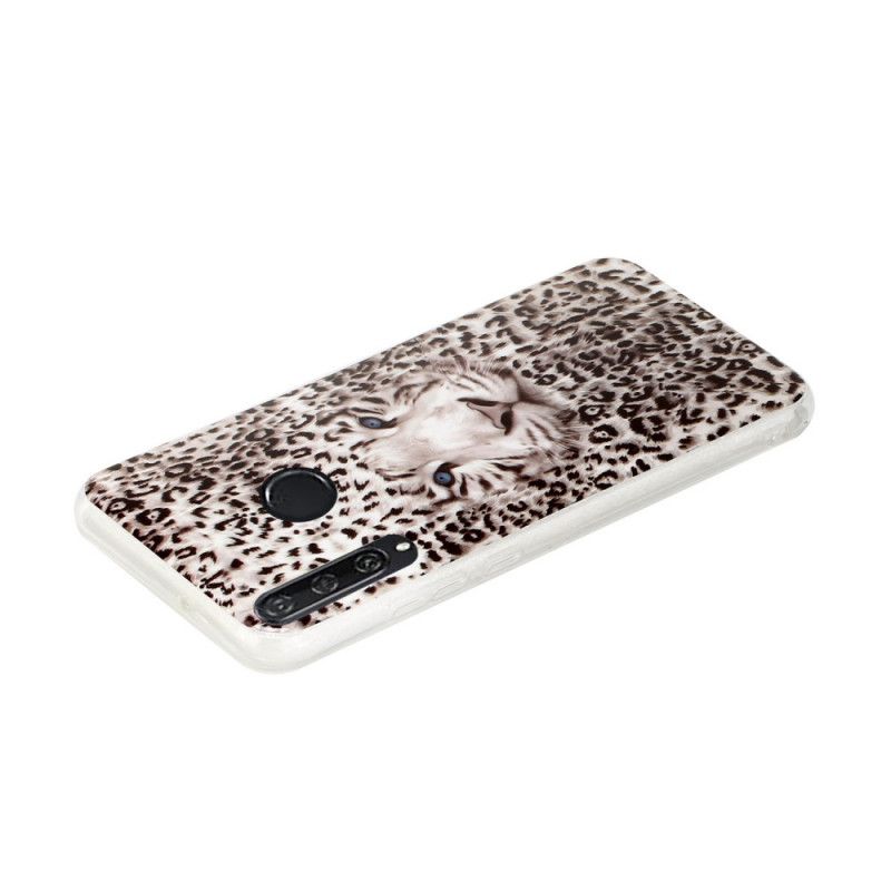 Coque Huawei Y6p Leopard Fluorescente