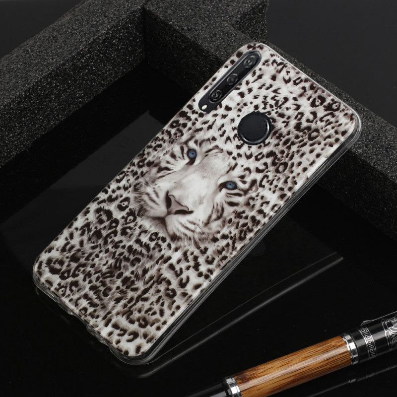 Coque Huawei Y6p Leopard Fluorescente