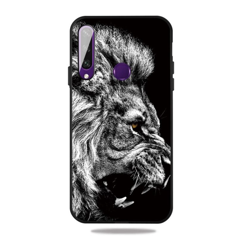 Coque Huawei Y6p Lion Féroce