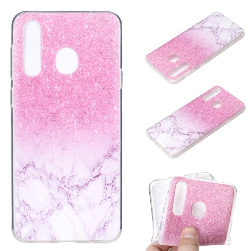 Coque Huawei Y6p Marbre