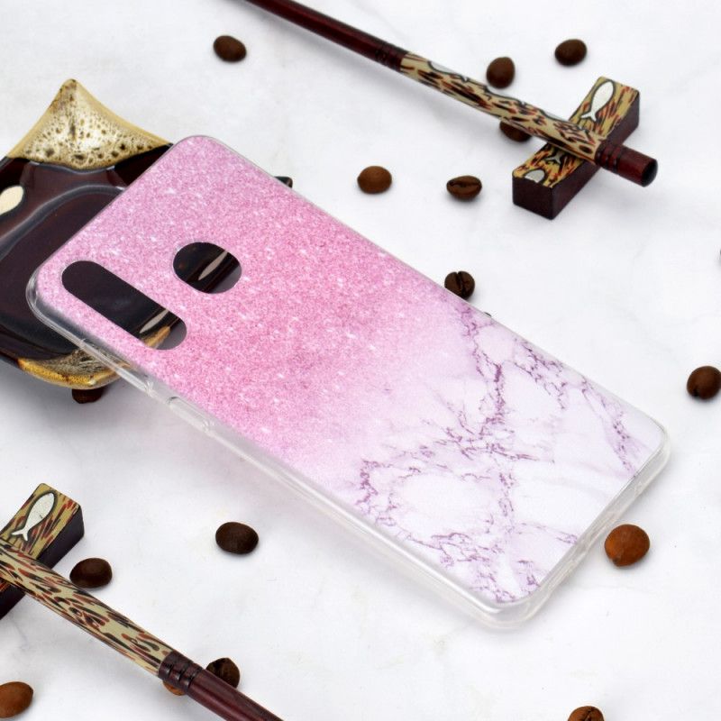 Coque Huawei Y6p Marbre