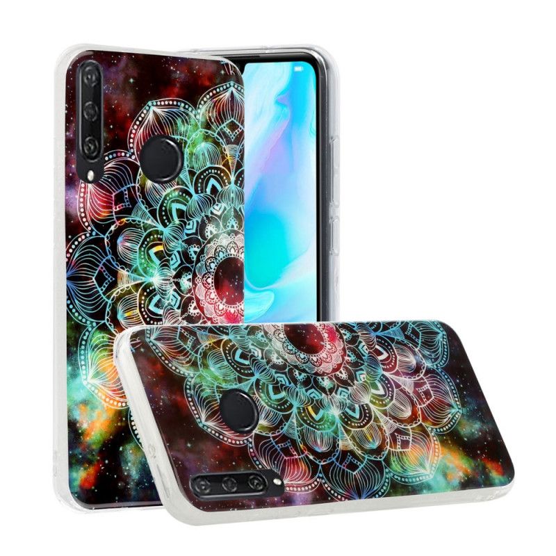 Coque Huawei Y6p Série Floralies Fluorescente