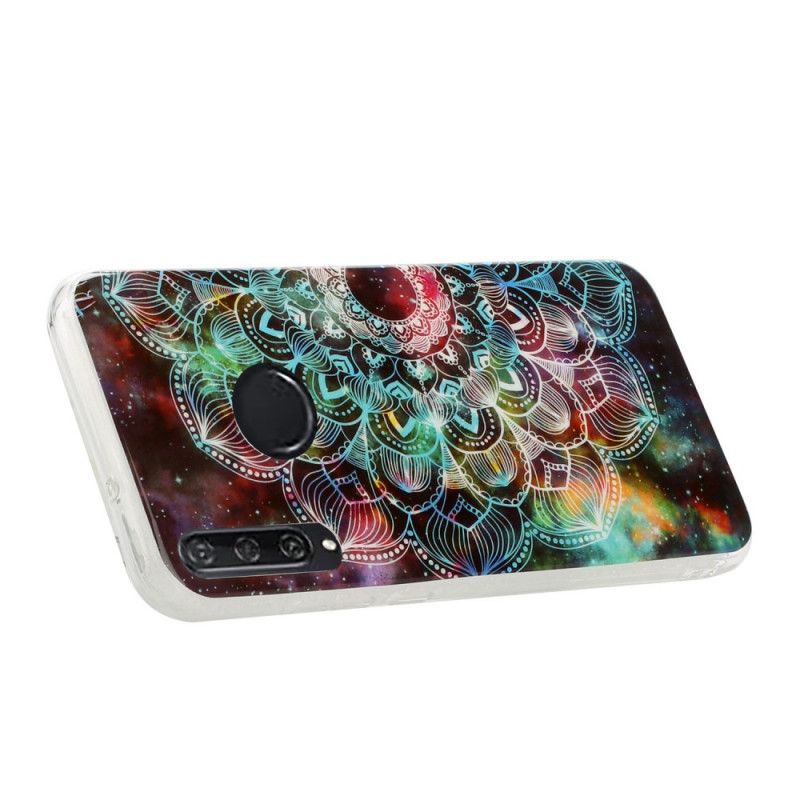 Coque Huawei Y6p Série Floralies Fluorescente