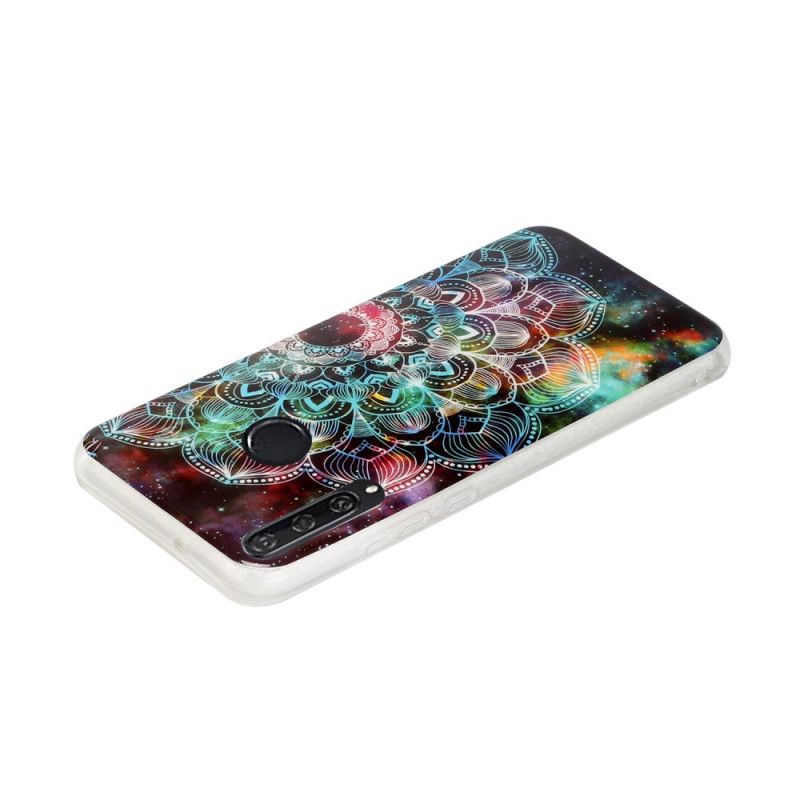 Coque Huawei Y6p Série Floralies Fluorescente