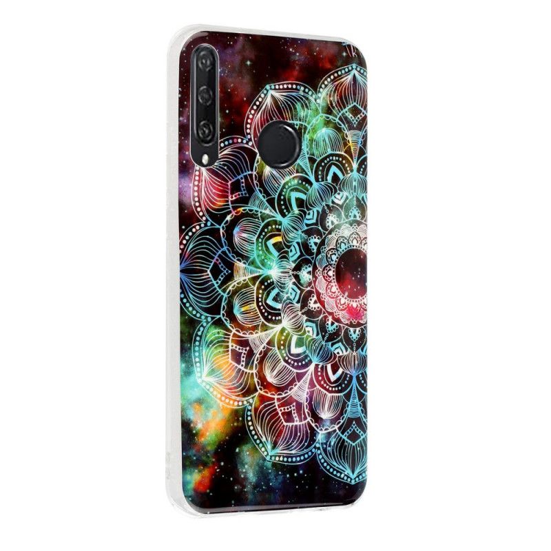 Coque Huawei Y6p Série Floralies Fluorescente